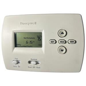 Honeywell PRO 4000 5-2 Day Programmable Thermostat TH4110D1007 - Tested /Working